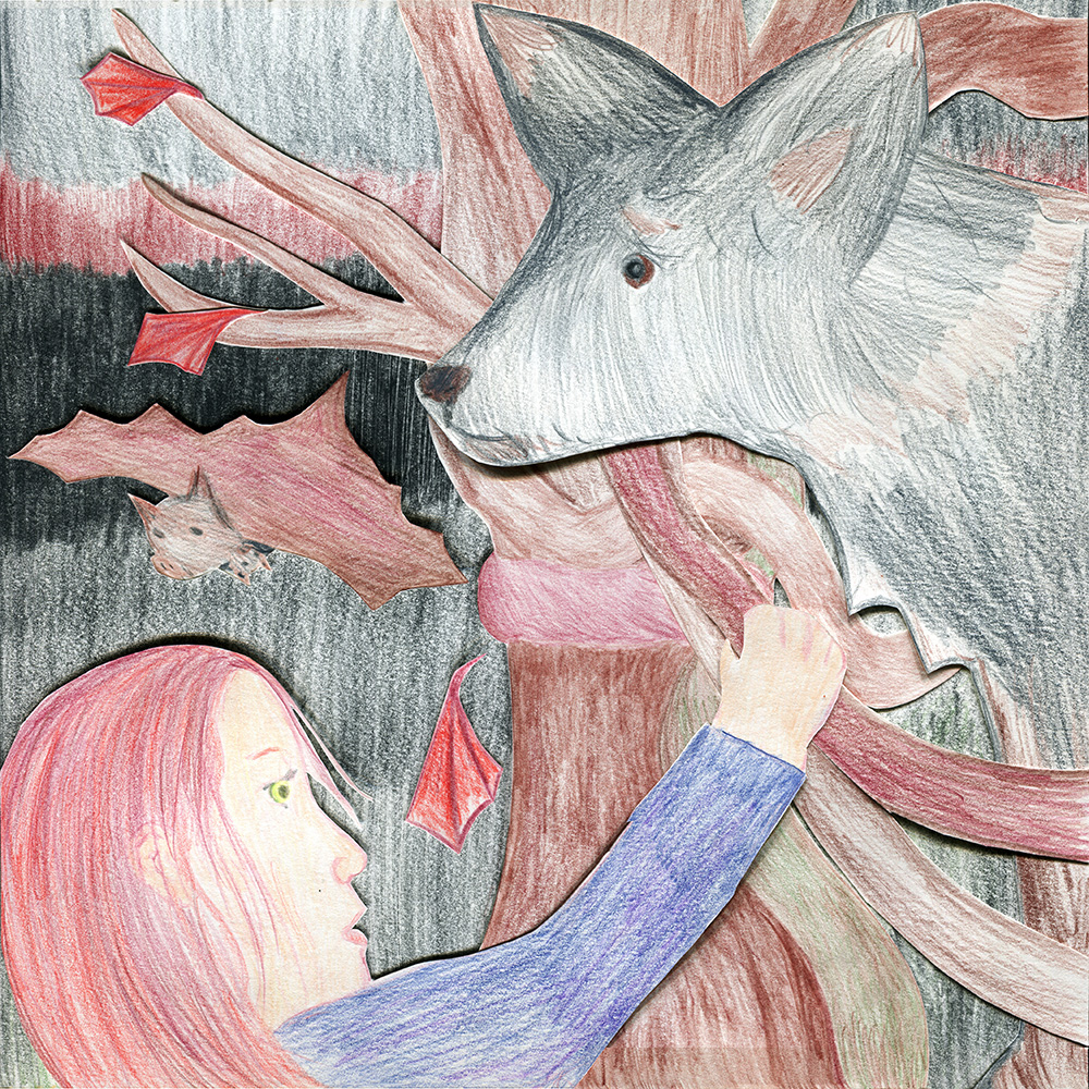 Bärbel Klingel : Texte : Maira und die Malerin : Die Wolf